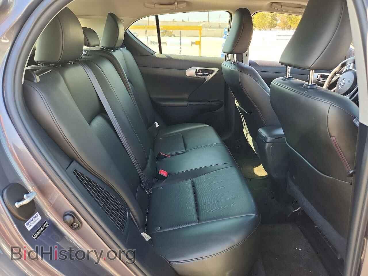 2013 LEXUS CT 200 - VIN: JTHKD5BH5D2135951 - Фото 10