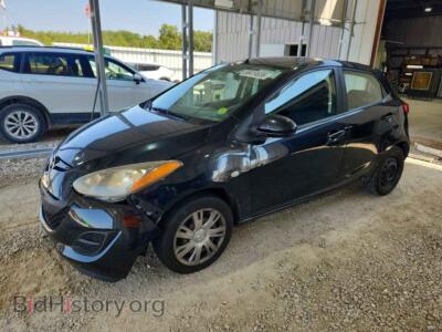 2014 Mazda 2 Sport, black — VIN JM1DE1KY6E0183584, Copart