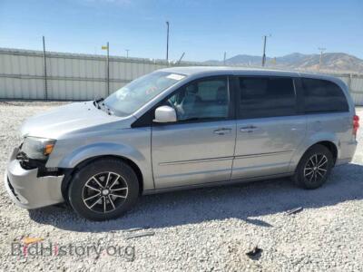 2016 Dodge CARAVAN SXT, серебристый — VIN 2C4RDGCG9GR320690, Copart