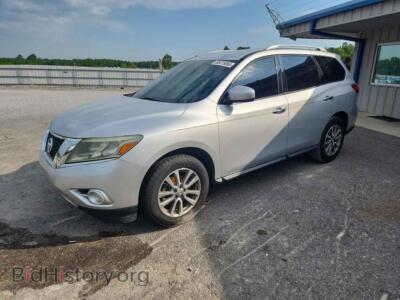 2014 Nissan PATHFINDER SV, silver — VIN 5N1AR2MN9EC647512, Copart