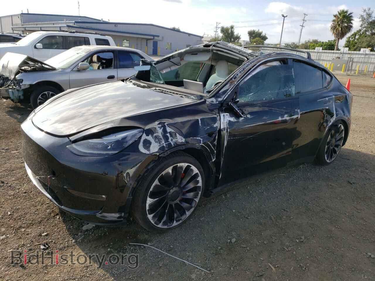 Photo 7SAYGDEFXNF343042 - TESLA MODEL Y 2022