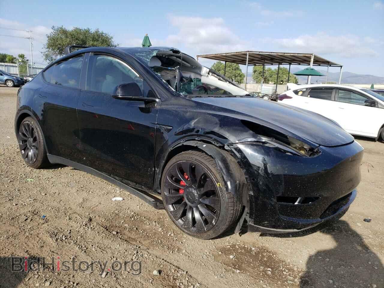 2022 TESLA MODEL Y - VIN: 7SAYGDEFXNF343042 - Фото 4