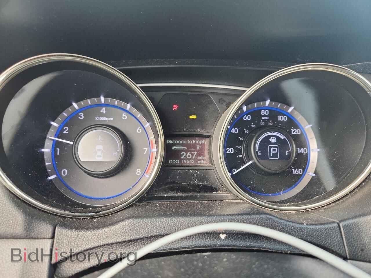 2013 HYUNDAI SONATA - VIN: 5NPEC4AC0DH604184 - Фото 9
