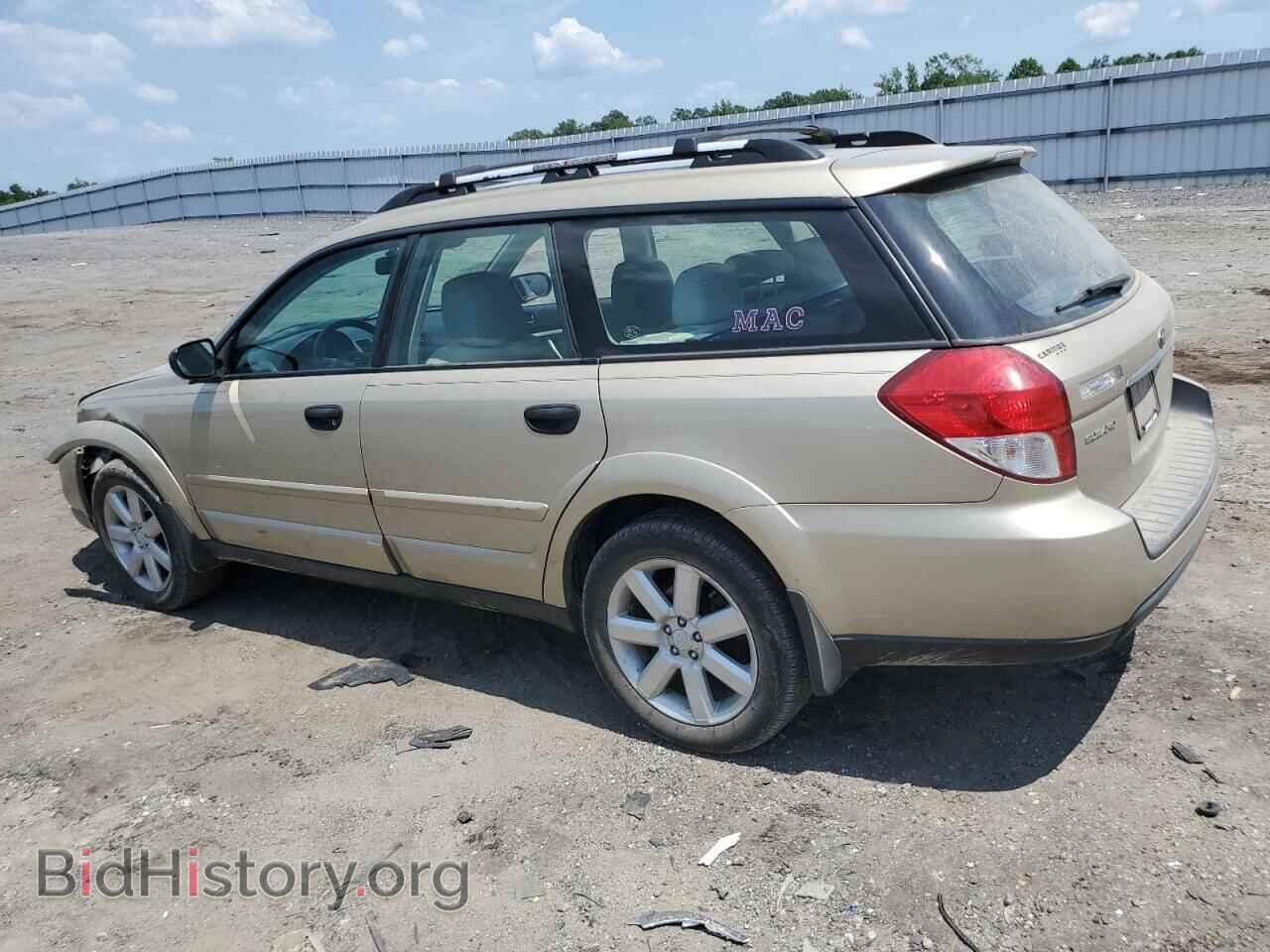 2009 SUBARU OUTBACK - VIN: 4S4BP61CX97311967 - Фото 2