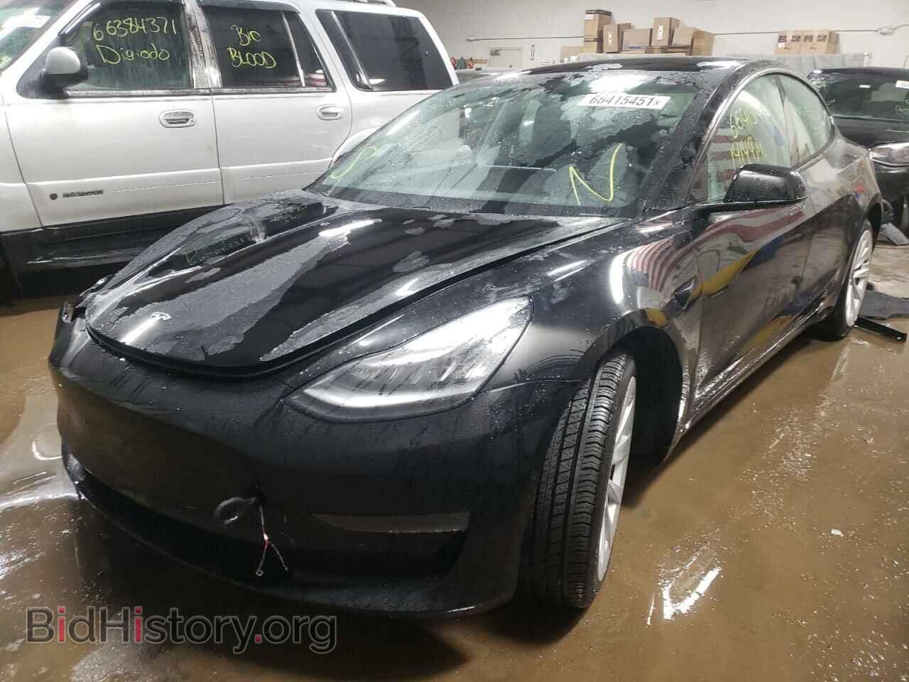 2021 TESLA MODEL 3 - VIN: 5YJ3E1EA1MF843167 - Photo 2