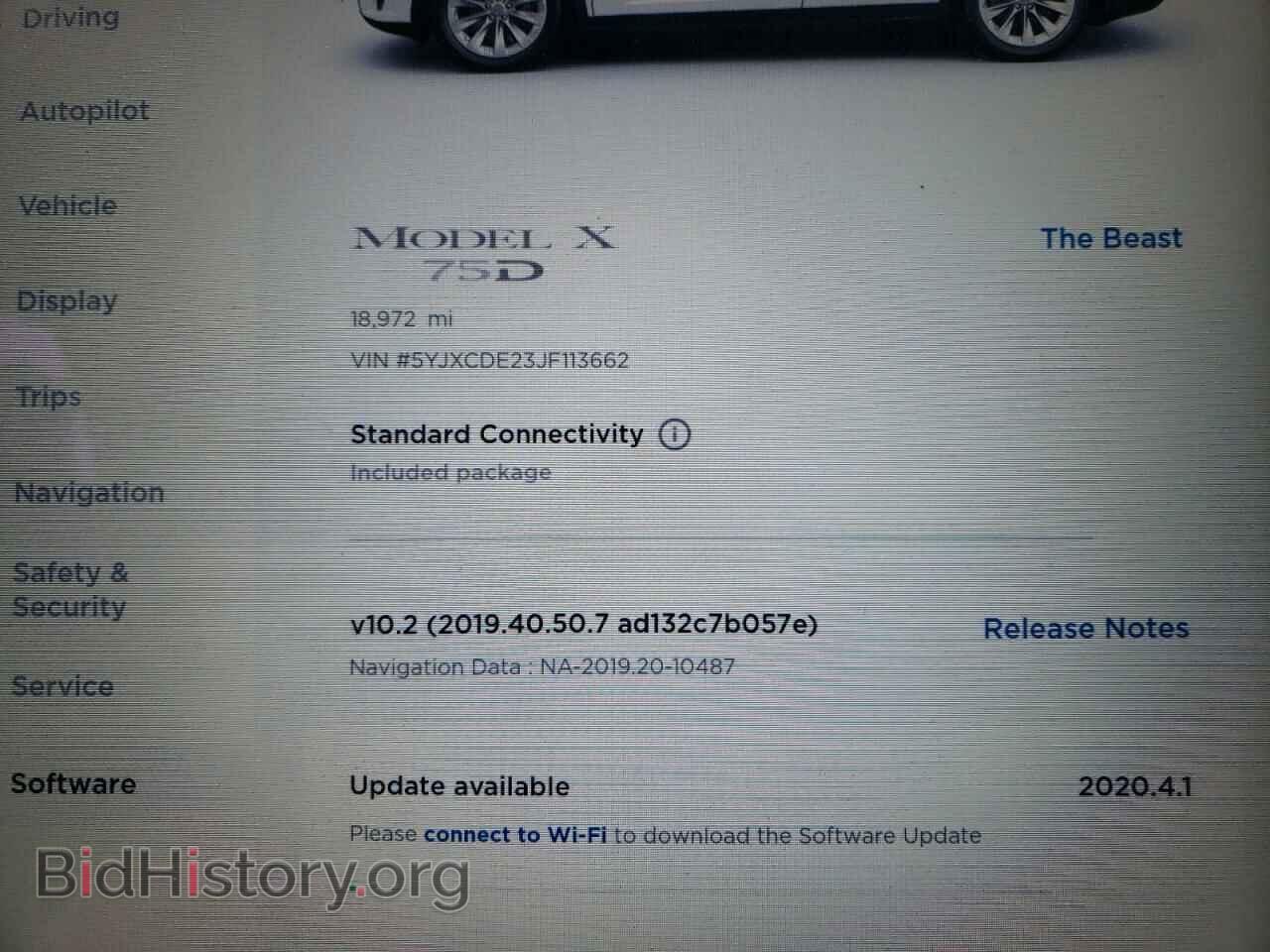 2018 TESLA MODEL X - VIN: 5YJXCDE23JF113662 - Photo 9