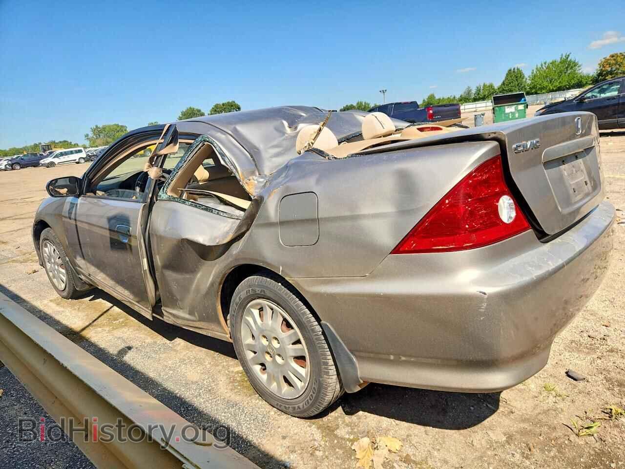 2005 HONDA CIVIC - VIN: 1HGEM22555L012585 - Фото 2
