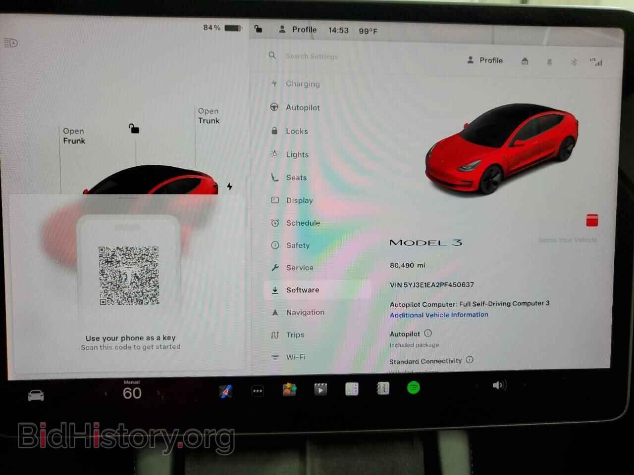 2023 TESLA MODEL 3 - VIN: 5YJ3E1EA2PF450637 - Photo 9