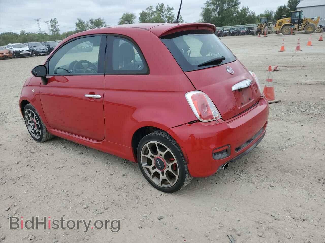 2015 FIAT 500 - VIN: 3C3CFFBR3FT609643 - Фото 2