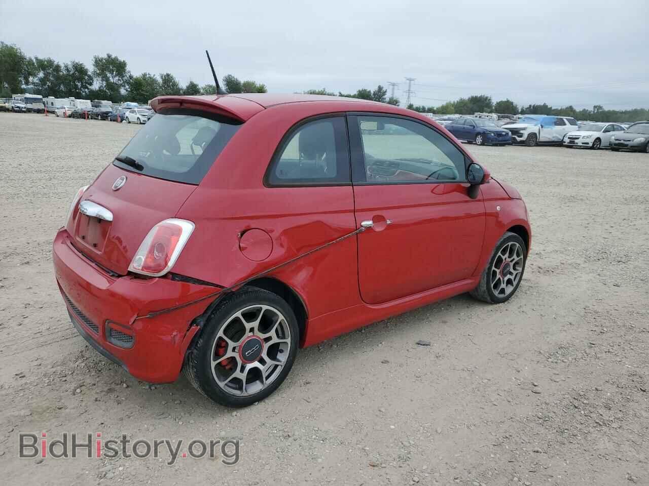 2015 FIAT 500 - VIN: 3C3CFFBR3FT609643 - Фото 3