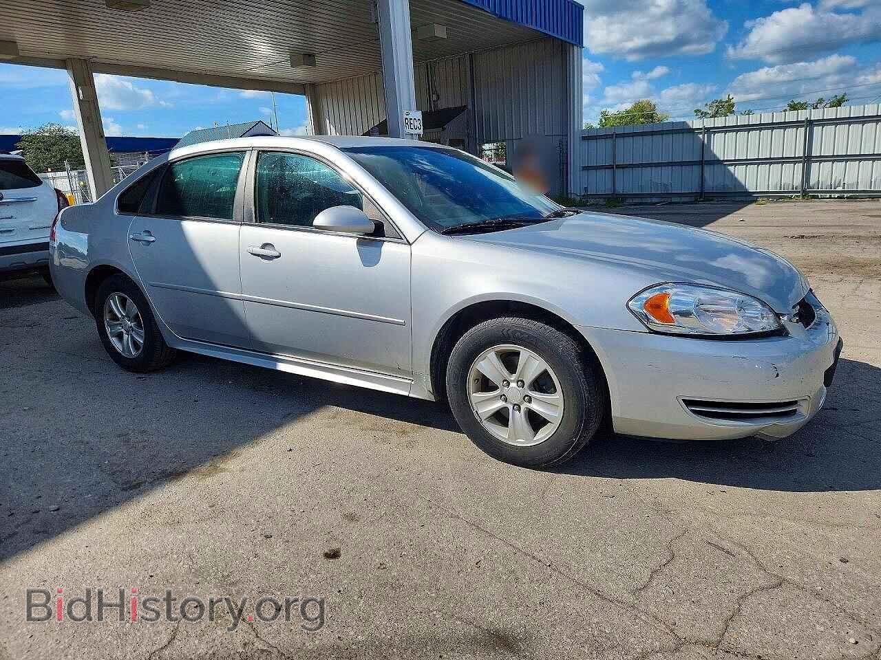 2012 CHEVROLET IMPALA - VIN: 2G1WF5E38C1293706 - Photo 4