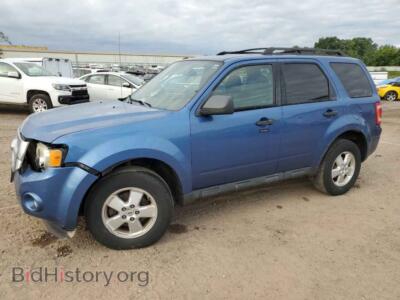 2010 Ford ESCAPE XLT, синий — VIN 1FMCU9D70AKA80530, Copart