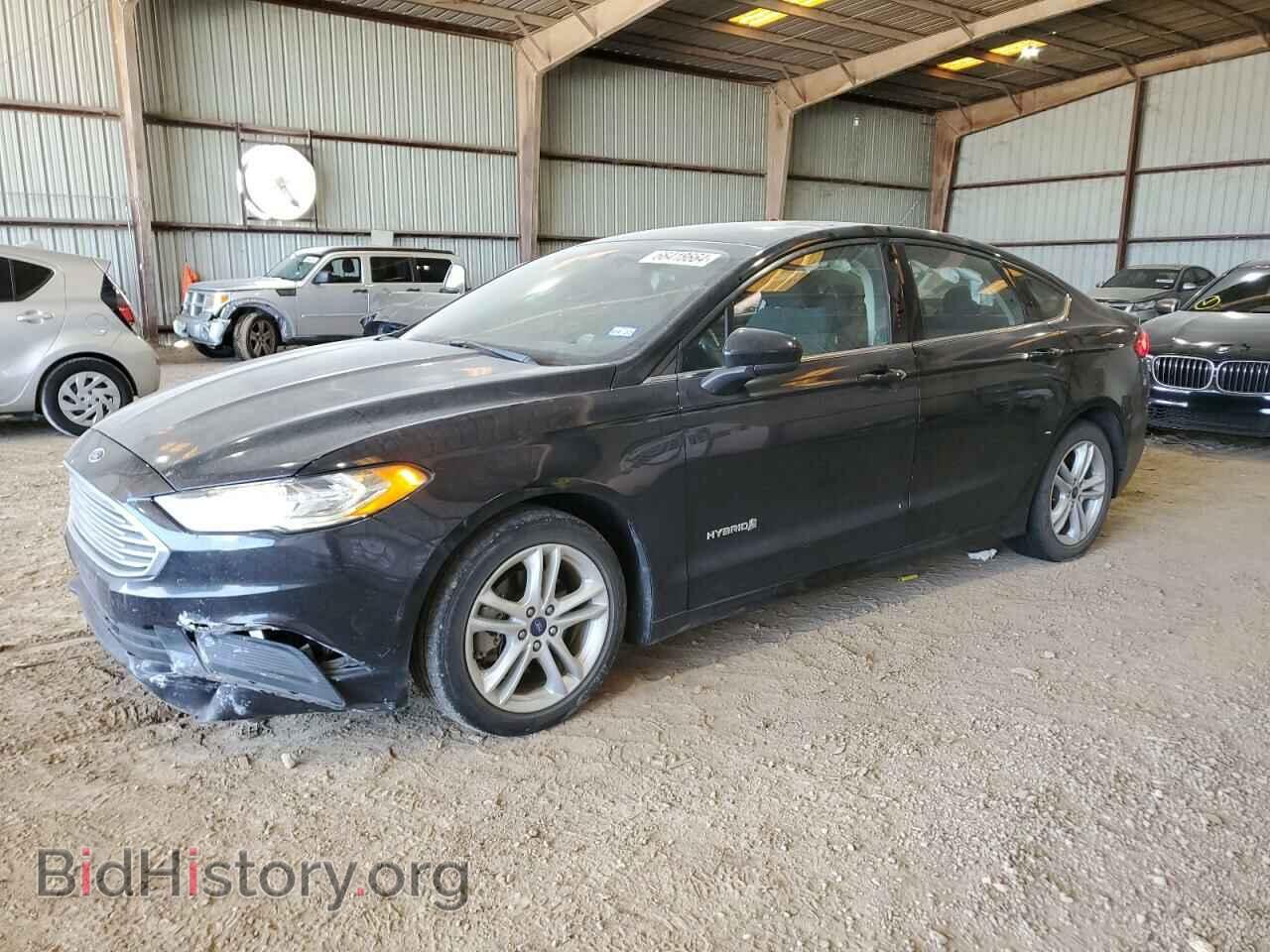 Photo 3FA6P0LUXJR170121 - FORD FUSION 2018