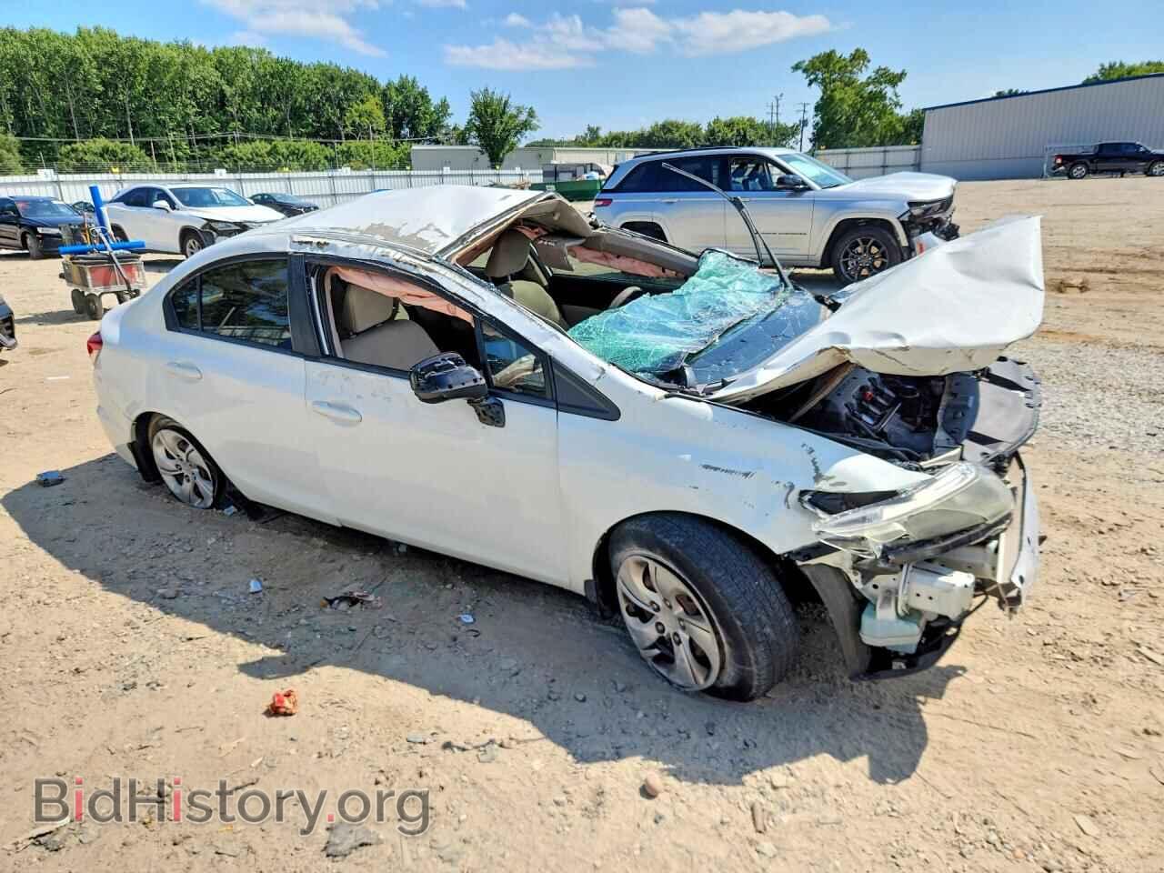 2013 HONDA CIVIC - VIN: 19XFB2F57DE069302 - Фото 4