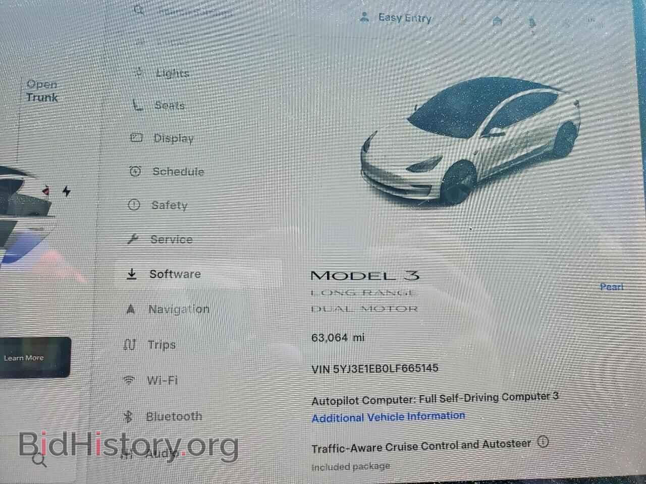 2020 TESLA MODEL 3 - VIN: 5YJ3E1EB0LF665145 - Photo 9