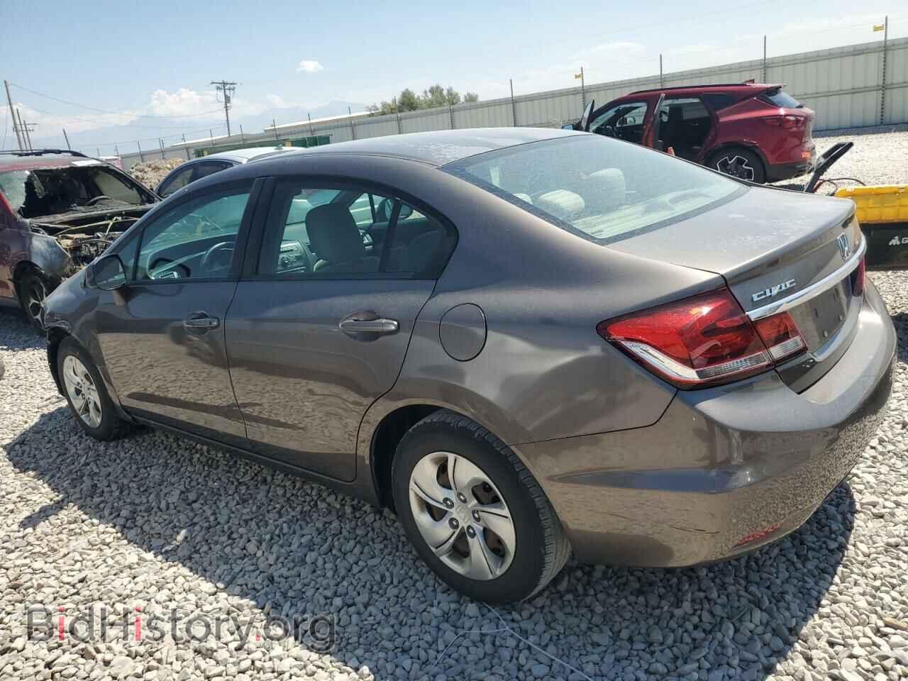2013 HONDA CIVIC - VIN: 2HGFB2F57DH502963 - Фото 2
