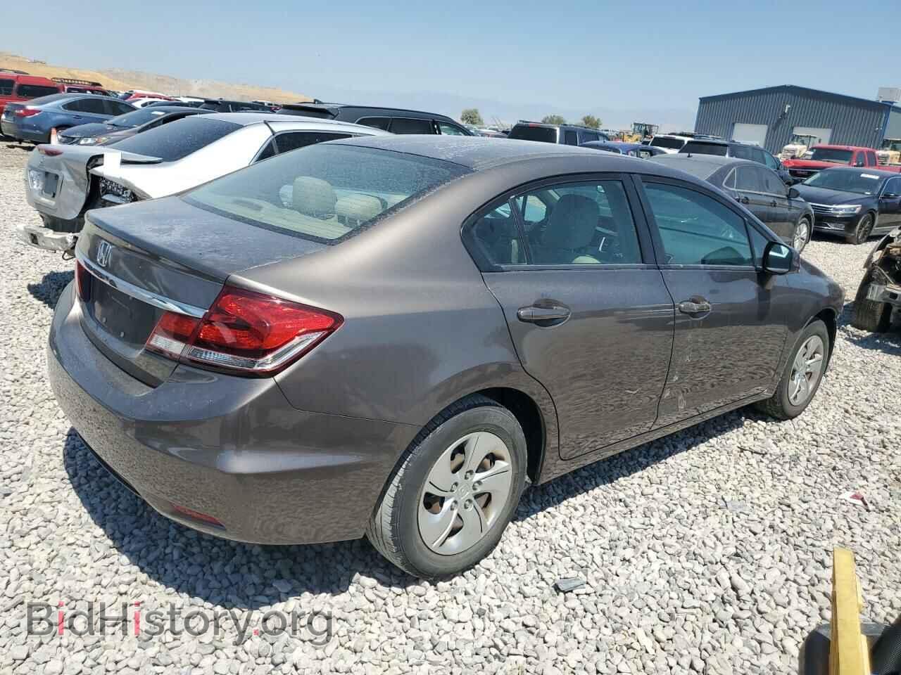 2013 HONDA CIVIC - VIN: 2HGFB2F57DH502963 - Фото 3