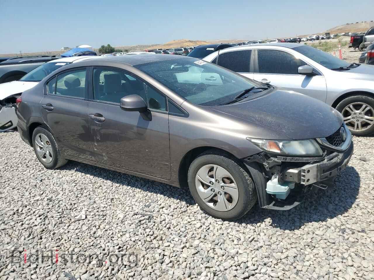 2013 HONDA CIVIC - VIN: 2HGFB2F57DH502963 - Фото 4