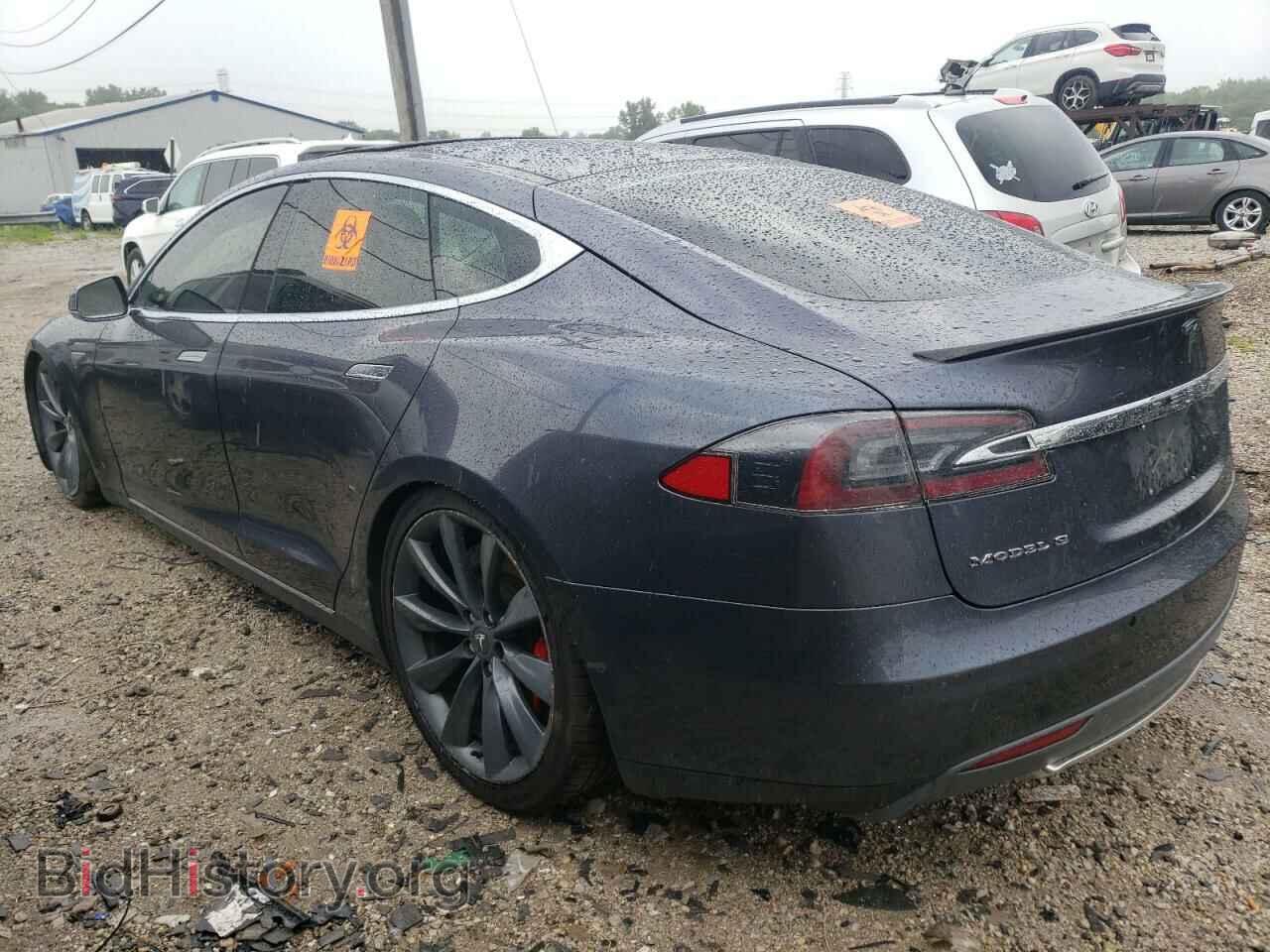 2014 TESLA MODEL S - VIN: 5YJSA1H25EFP62654 - Фото 2