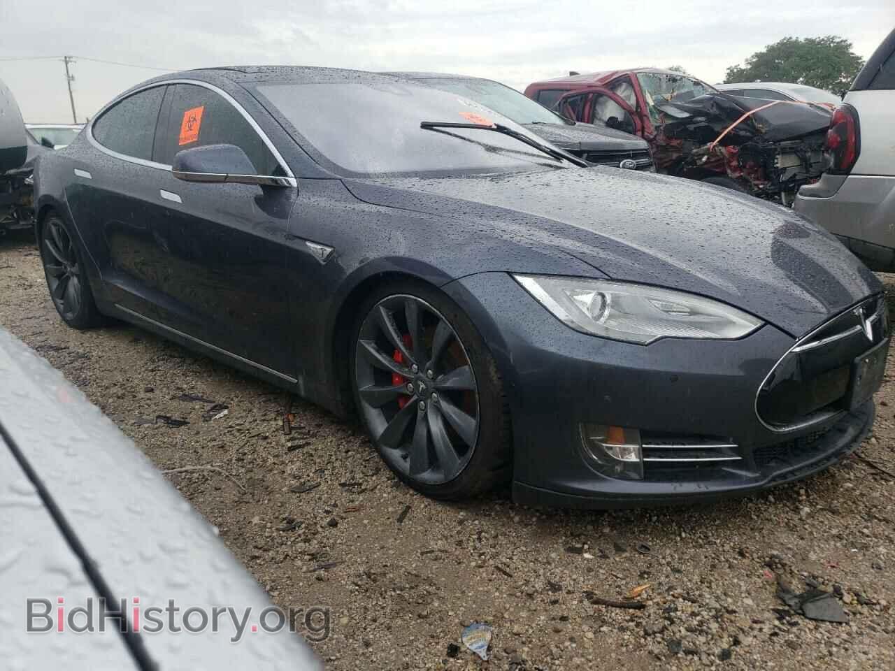 2014 TESLA MODEL S - VIN: 5YJSA1H25EFP62654 - Фото 4