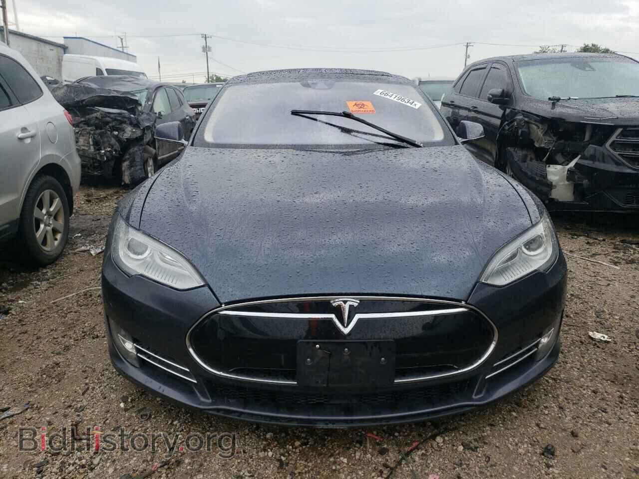 2014 TESLA MODEL S - VIN: 5YJSA1H25EFP62654 - Фото 5