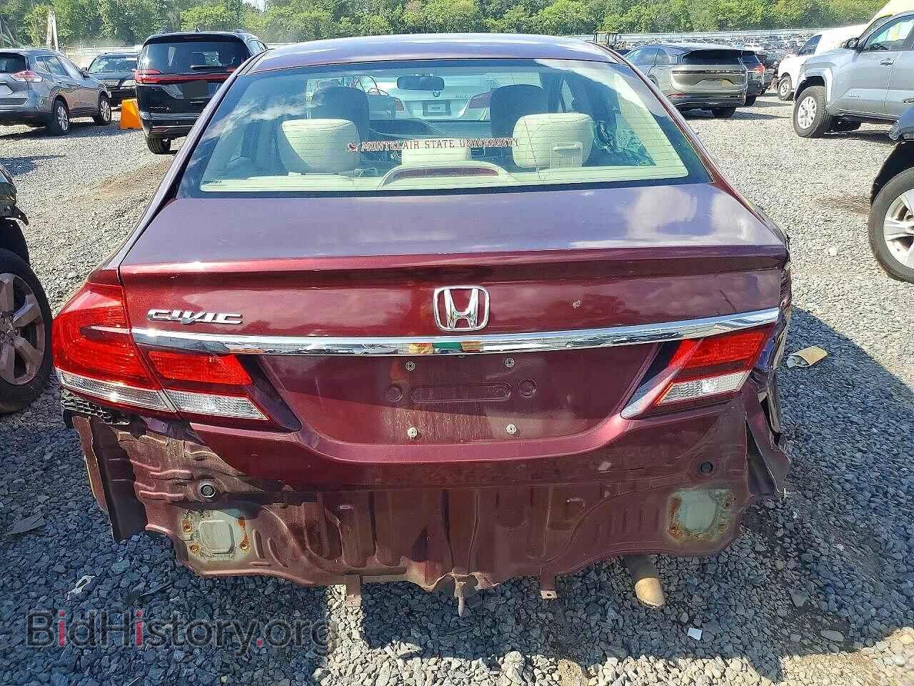 2013 HONDA CIVIC - VIN: 19XFB2F50DE220755 - Фото 6