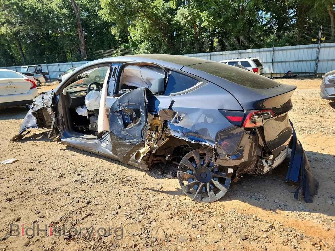 2021 TESLA MODEL Y - VIN: 5YJYGDEEXMF070512 - Фото 2