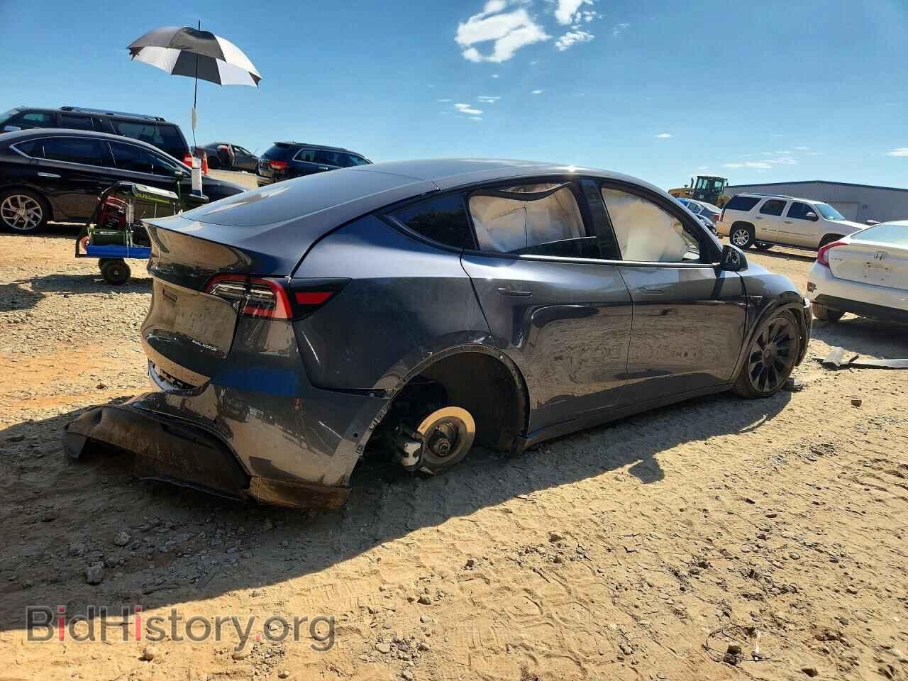 2021 TESLA MODEL Y - VIN: 5YJYGDEEXMF070512 - Фото 3