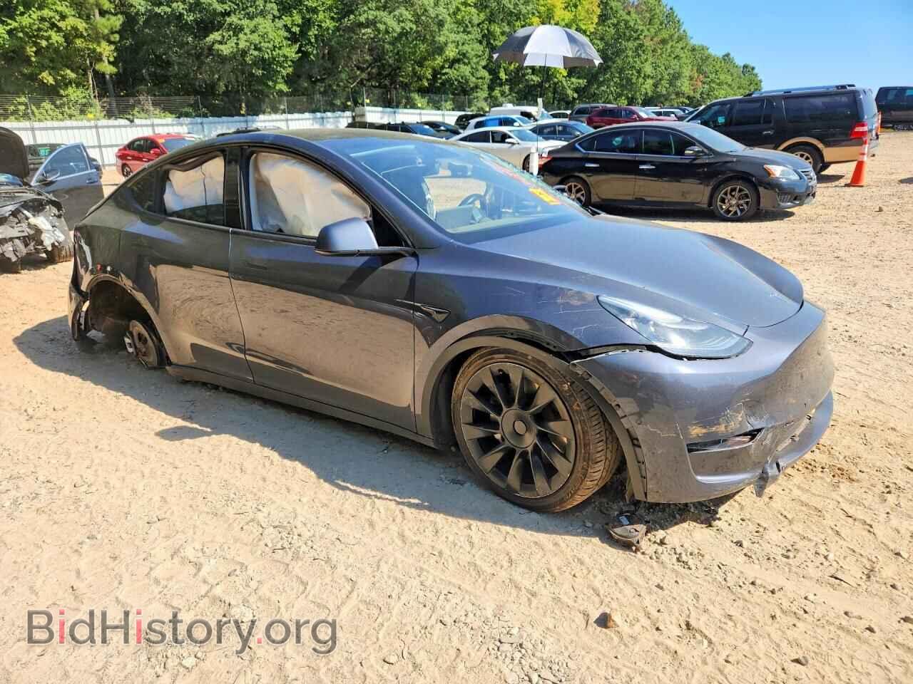 2021 TESLA MODEL Y - VIN: 5YJYGDEEXMF070512 - Фото 4