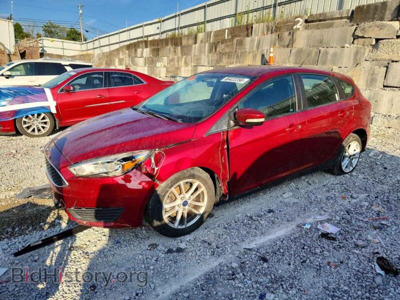 2016 Ford FOCUS SE (VIN 1FADP3K25GL393523) — photo 1 of 12, Copart, damage: front end