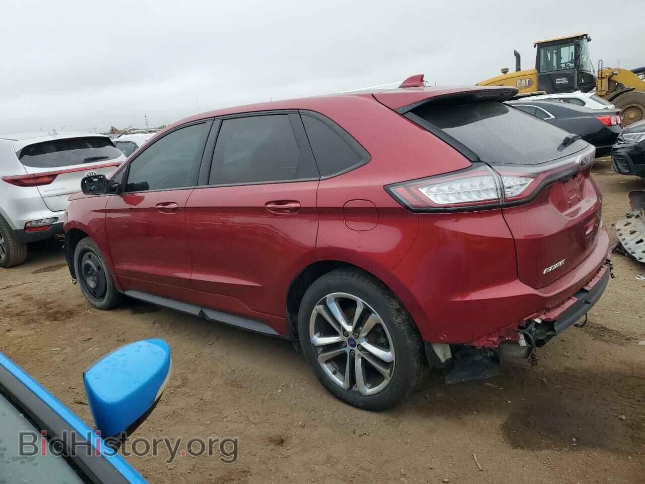 2015 FORD EDGE - VIN: 2FMTK4AP8FBB12672 - Фото 2