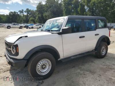2021 Ford BRONCO Base, белый — VIN 1FMEE5BP1MLA71738, Copart