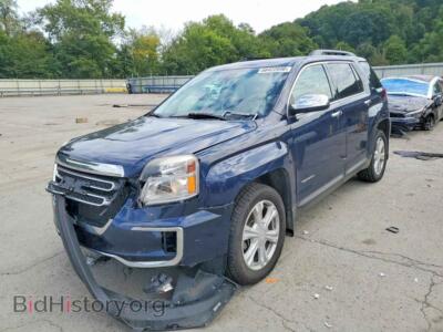 2017 GMC TERRAIN SLE, blue — VIN 2GKFLTE32H6177212, Copart