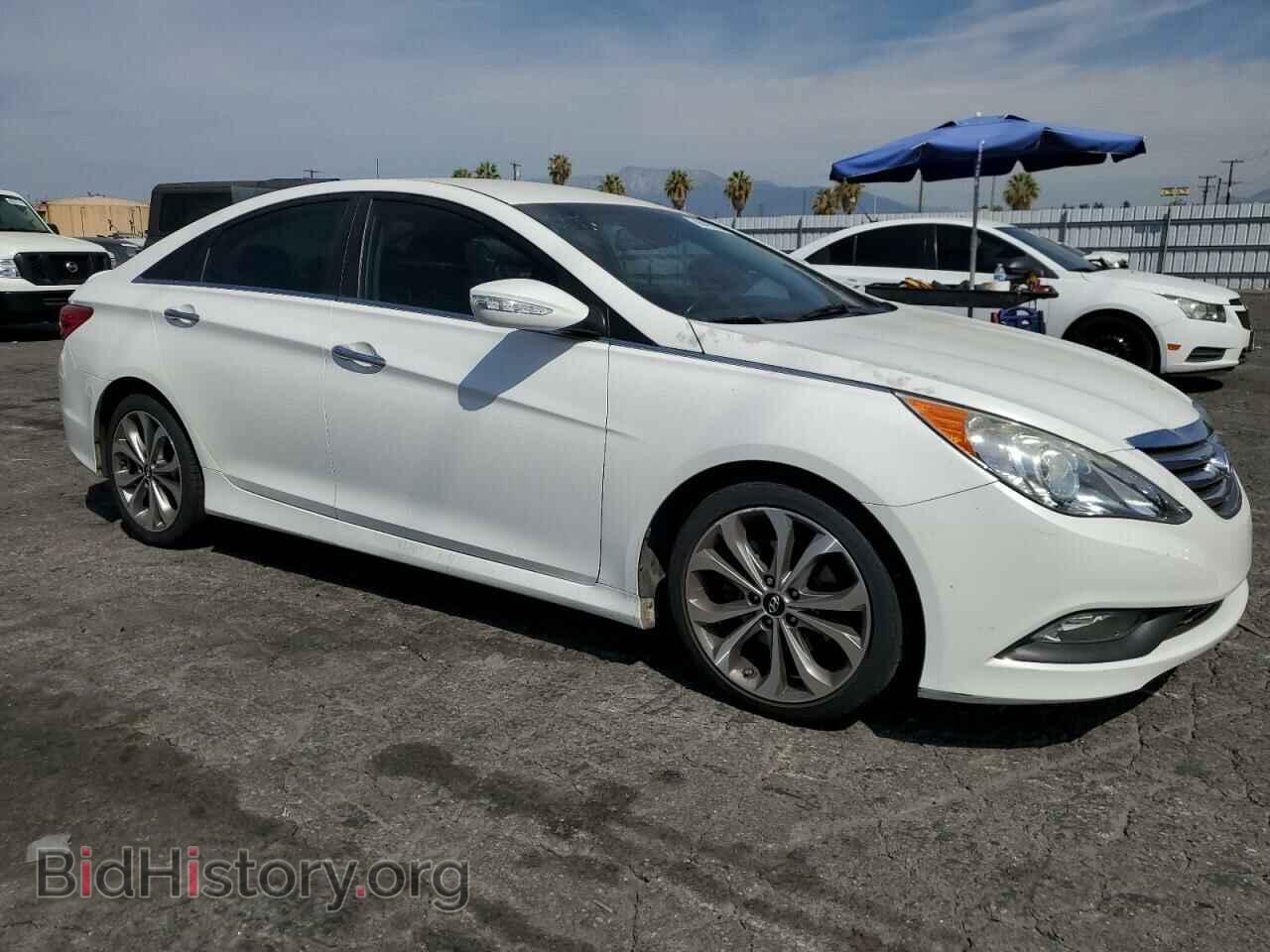 2014 HYUNDAI SONATA - VIN: 5NPEC4AC0EH838911 - Фото 4