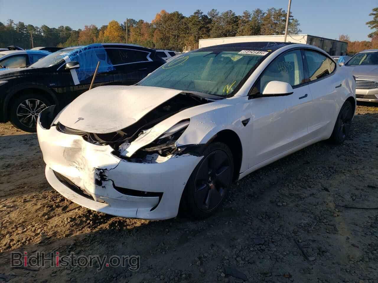 2022 TESLA MODEL 3 - VIN: 5YJ3E1EA8NF190015 - Photo 2