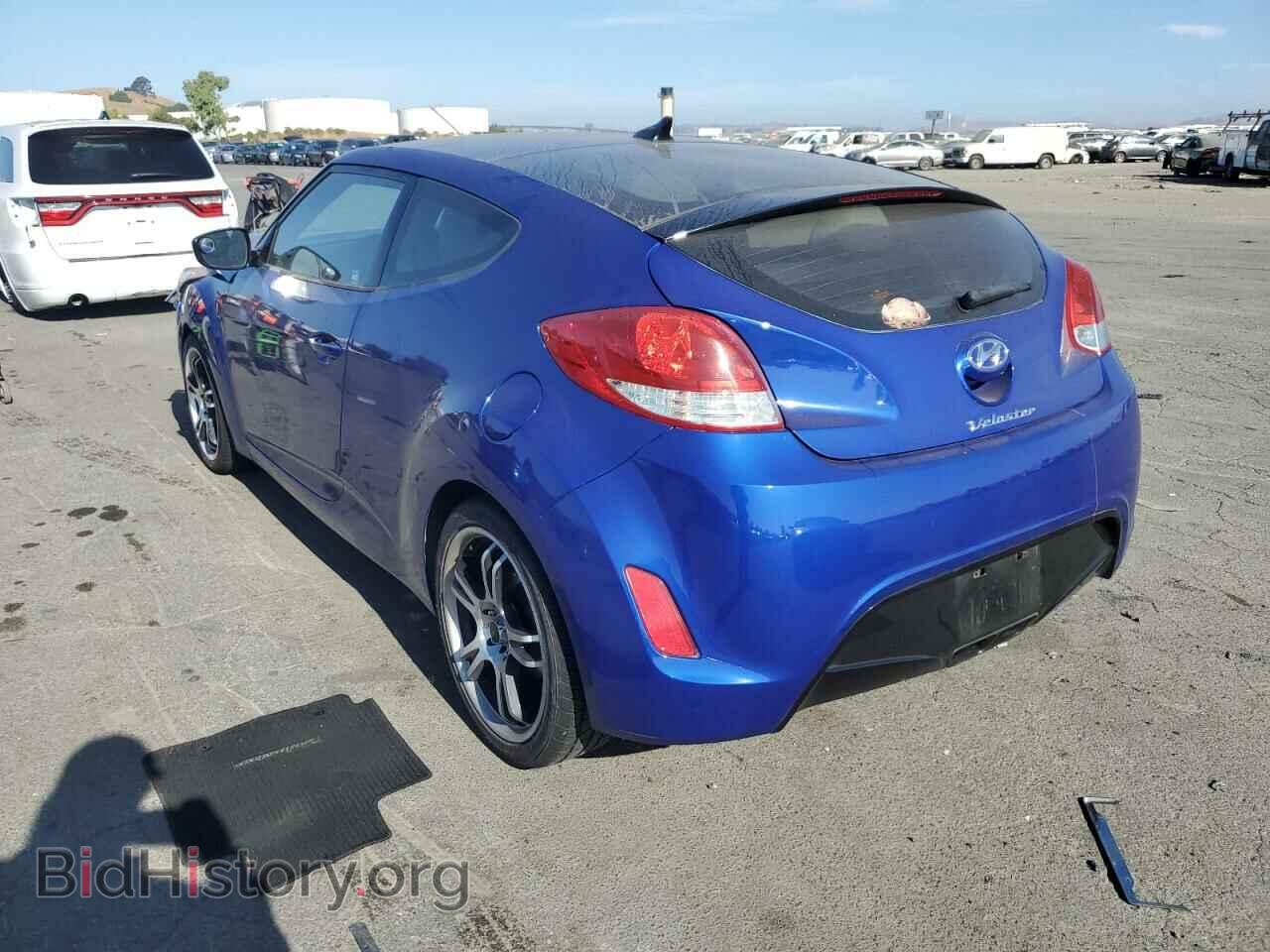 2012 HYUNDAI VELOSTER - VIN: KMHTC6AD4CU026344 - Фото 2