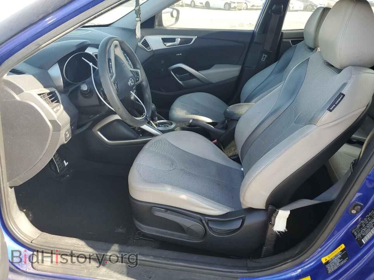 2012 HYUNDAI VELOSTER - VIN: KMHTC6AD4CU026344 - Фото 7