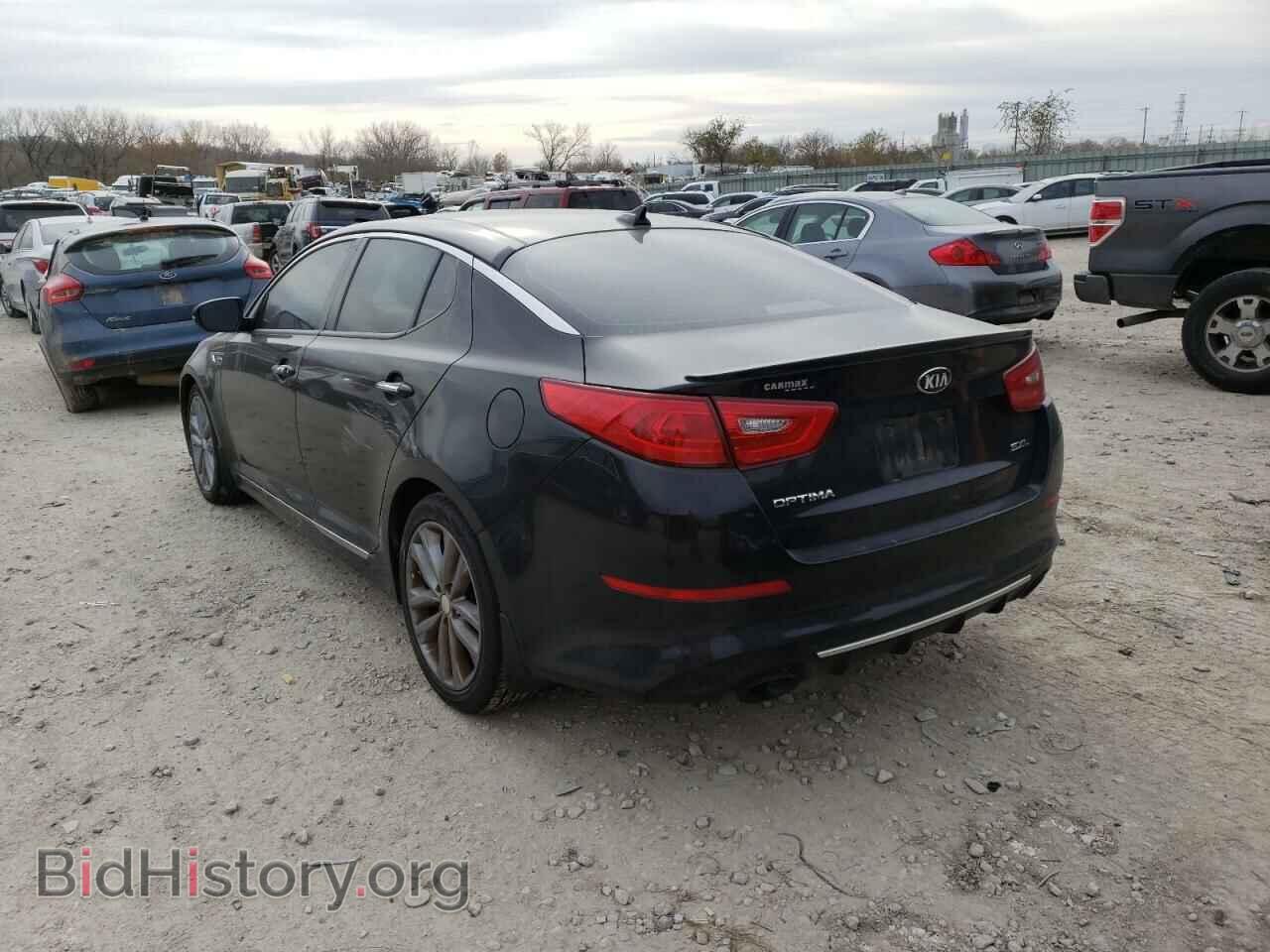 2015 KIA OPTIMA - VIN: 5XXGR4A62FG449072 - Фото 3