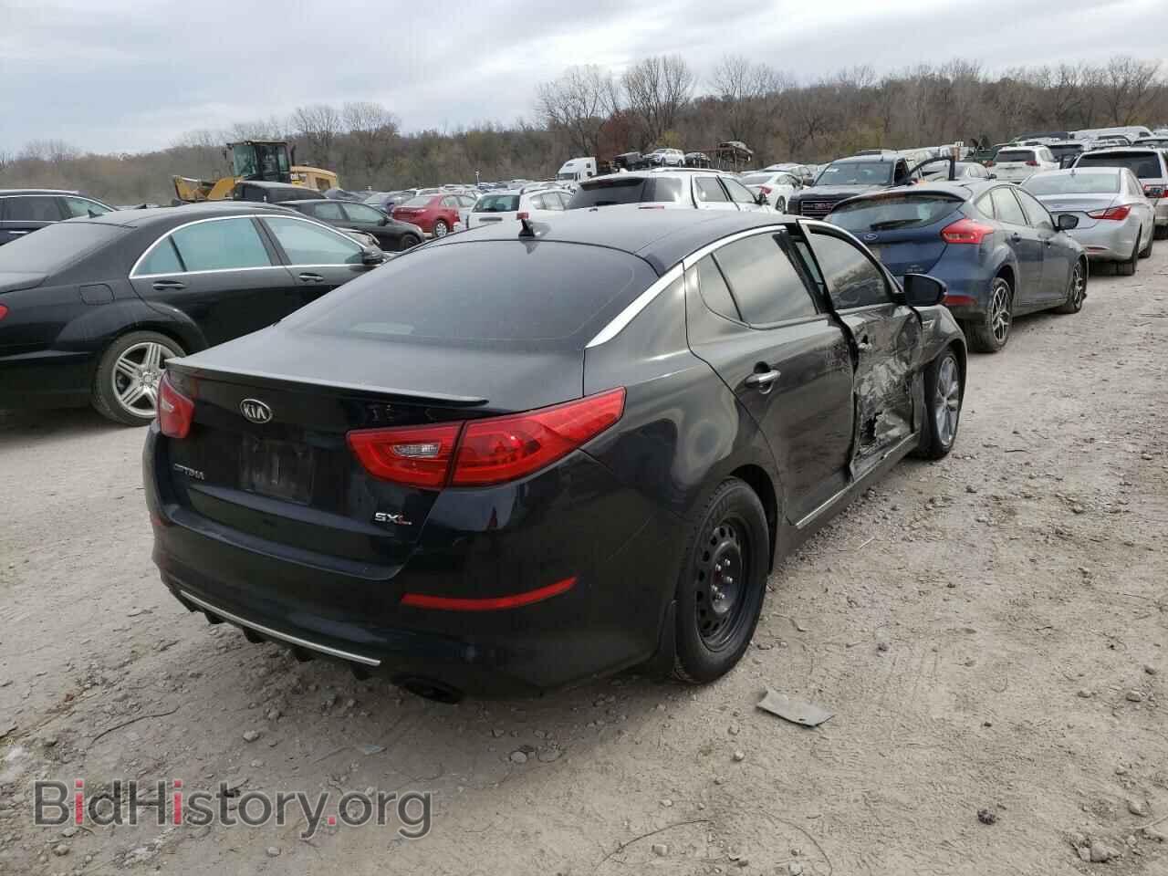 2015 KIA OPTIMA - VIN: 5XXGR4A62FG449072 - Фото 4