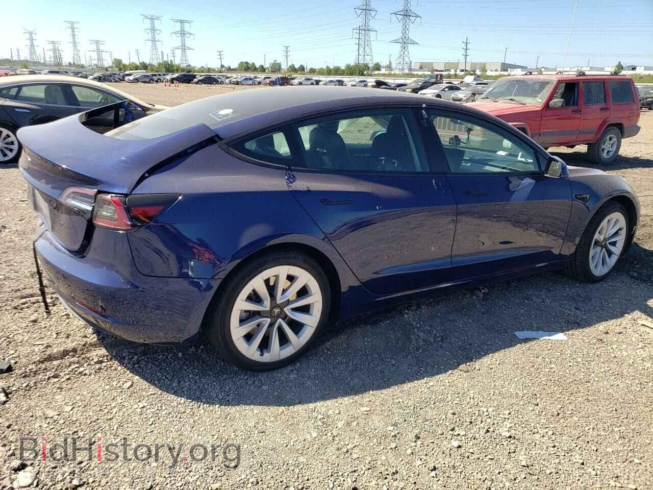2022 TESLA MODEL 3 - VIN: 5YJ3E1EA1NF370128 - Photo 3