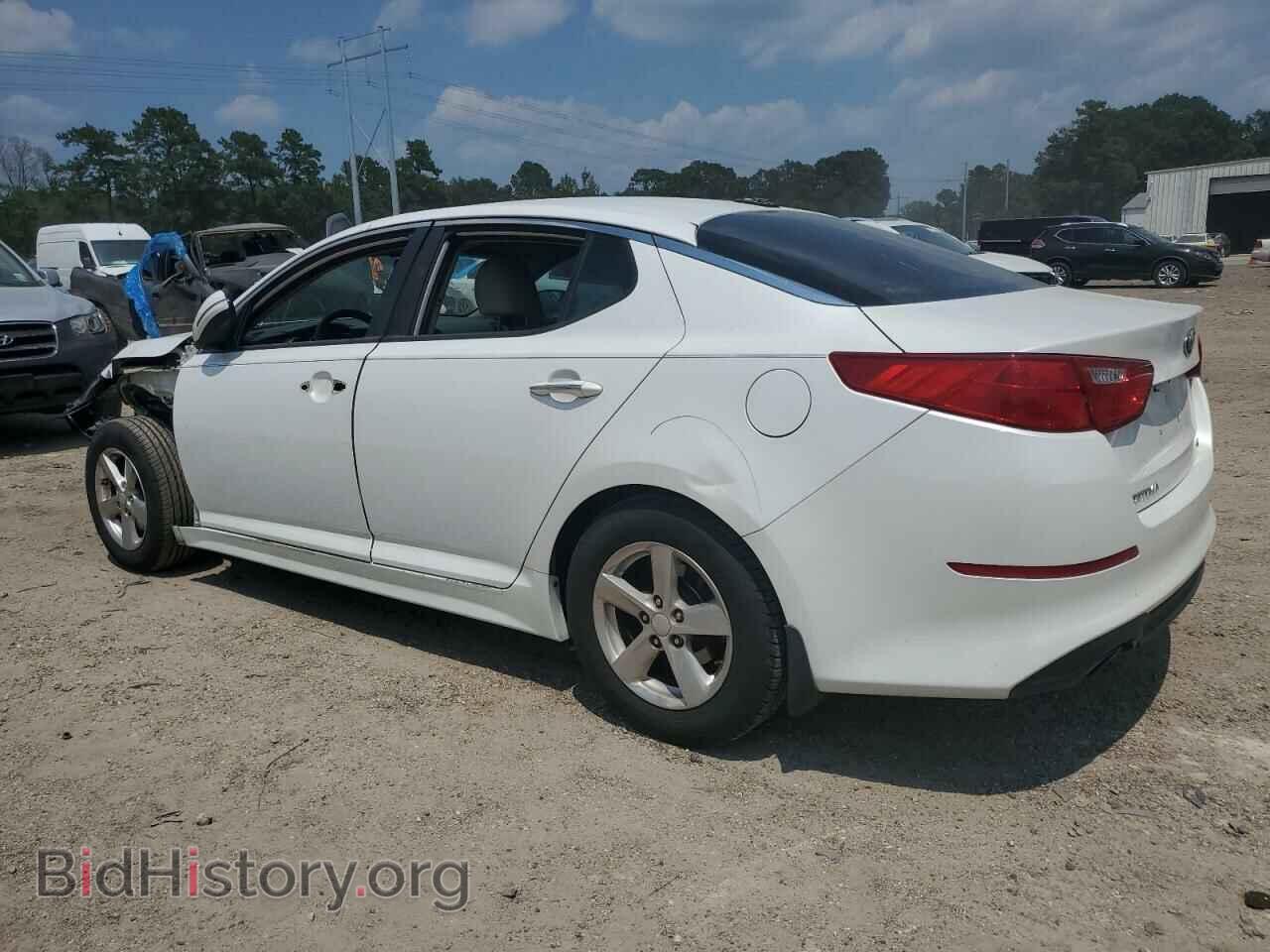 2015 KIA OPTIMA - VIN: KNAGM4A75F5610393 - Фото 2
