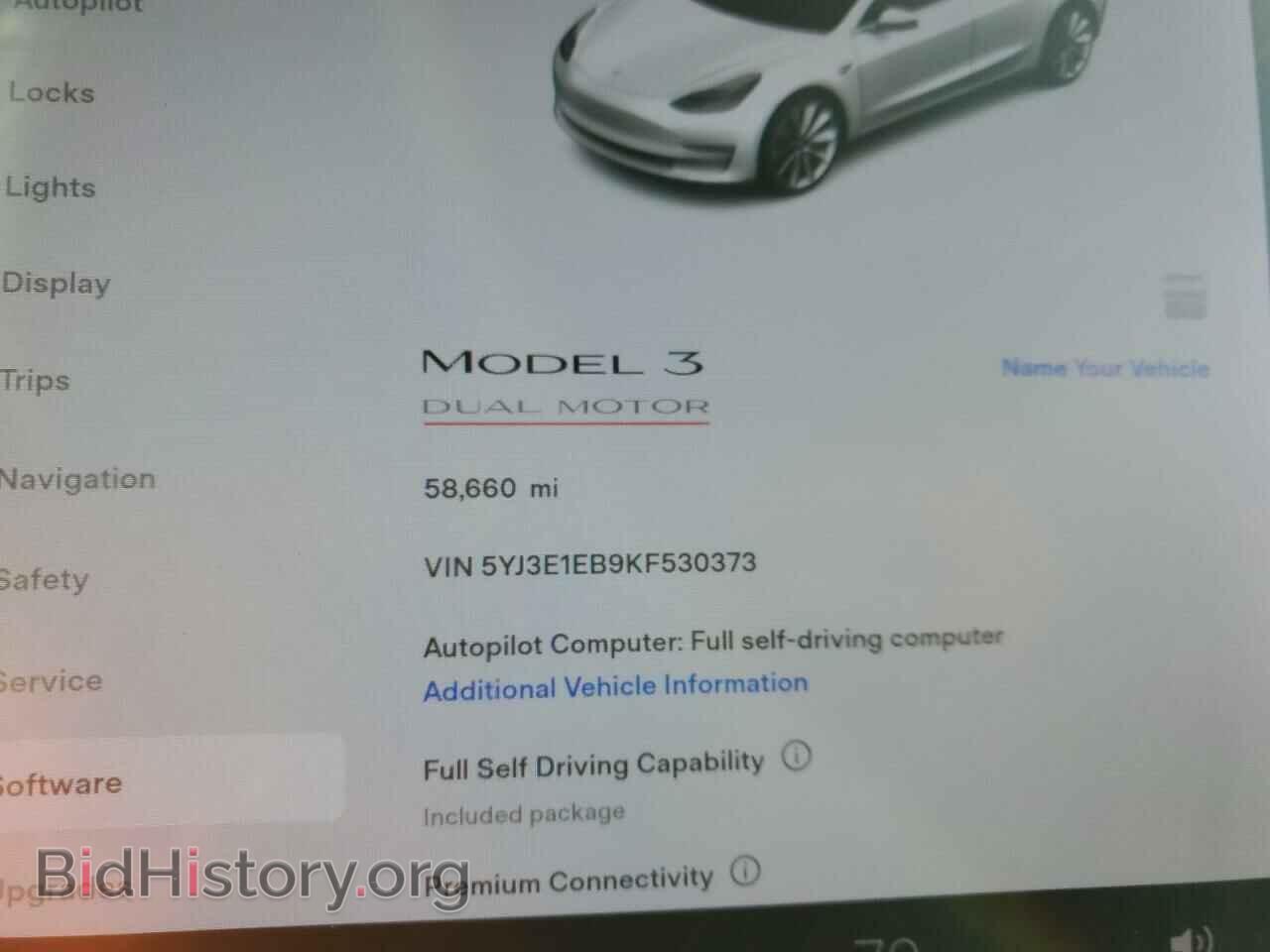 2019 TESLA MODEL 3 - VIN: 5YJ3E1EB9KF530373 - Photo 9
