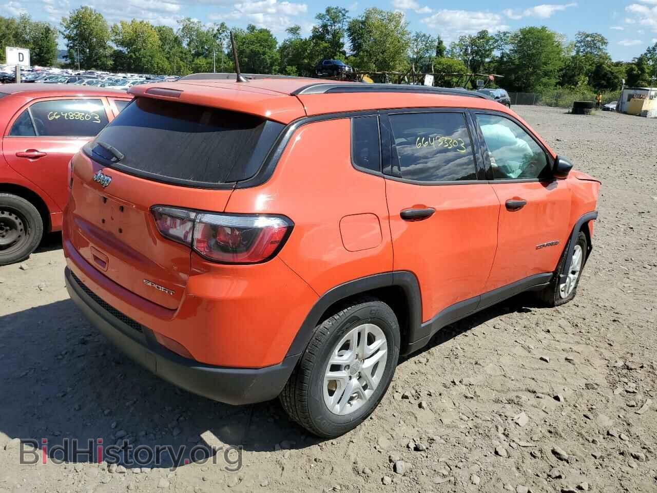 2018 JEEP COMPASS - VIN: 3C4NJCAB8JT462122 - Фото 3