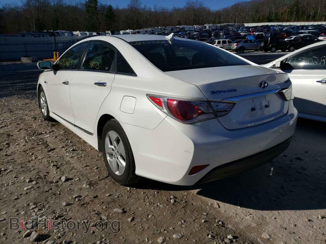 2011 HYUNDAI SONATA - VIN: KMHEC4A45BA006598 - Фото 3