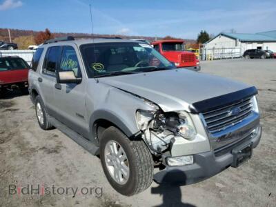 2006 Ford EXPLORER Explorer X, серебристый — VIN 1FMEU73E96ZA24128, Copart