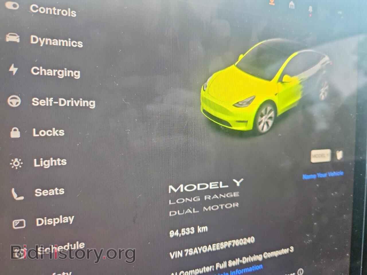 2023 TESLA MODEL Y - VIN: 7SAYGAEE5PF760240 - Фото 9