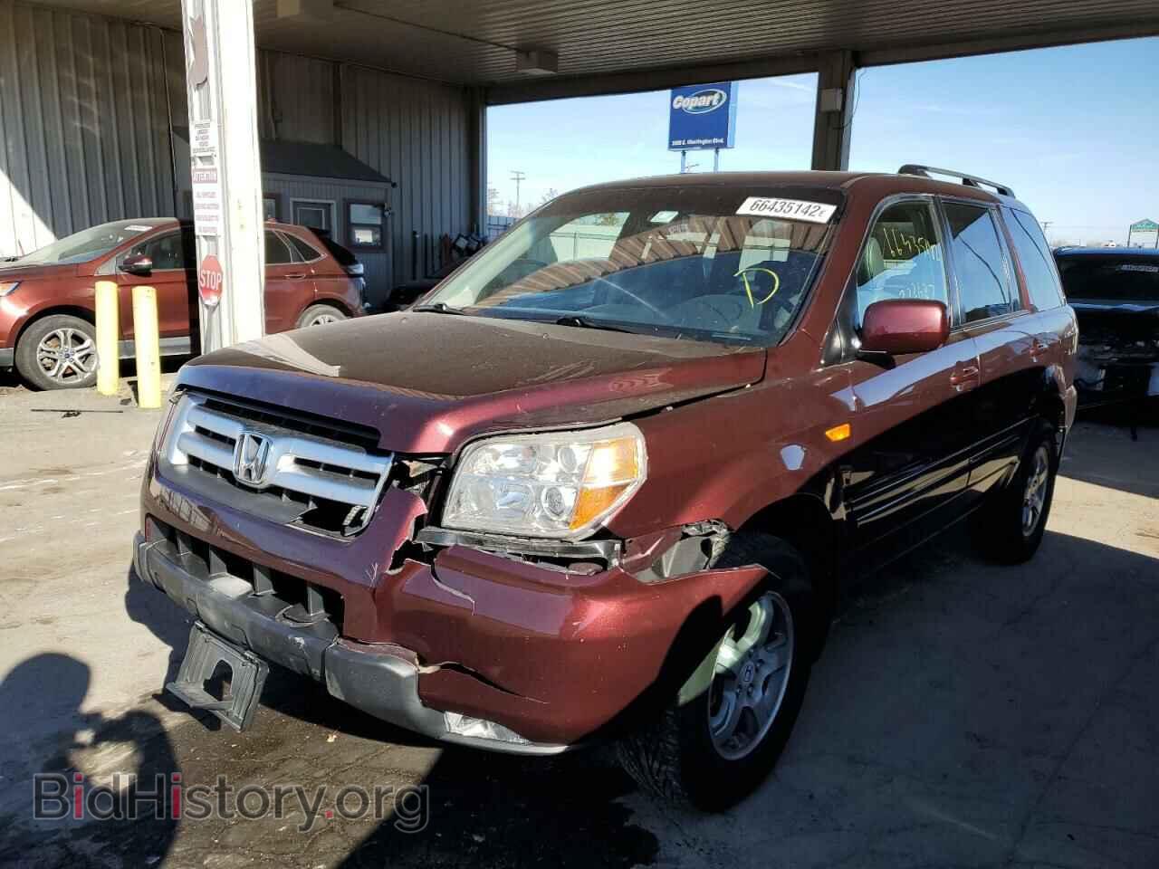 2007 HONDA PILOT - VIN: 2HKYF18557H535362 - Фото 2