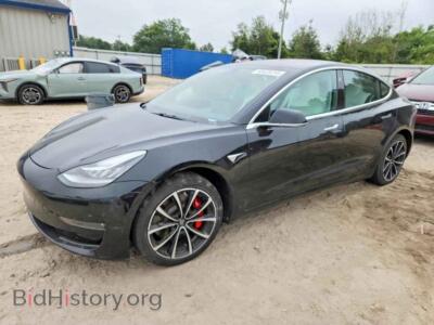 2018 Tesla MODEL 3, black — VIN 5YJ3E1EB9JF074020, Copart