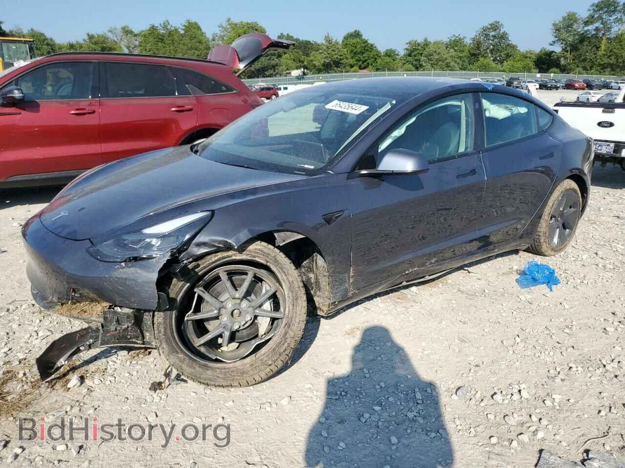Photo 5YJ3E1EB9NF171109 - TESLA MODEL 3 2022