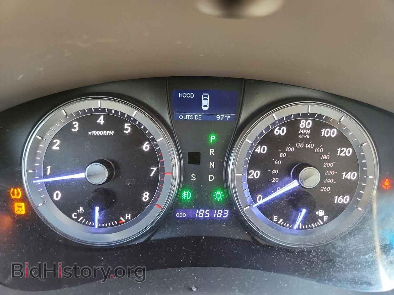 2012 LEXUS ES350 - VIN: JTHBK1EG3C2494151 - Photo 9